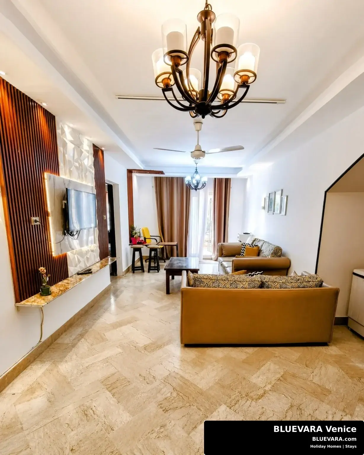 Living room at BLUEVARA Venice